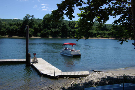 Island Creek boat ramp