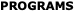 PROGRAMS