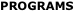 PROGRAMS